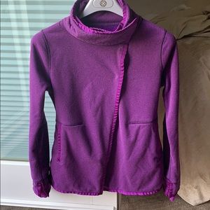 Ivivva lululemon purple fleece jacket size 12